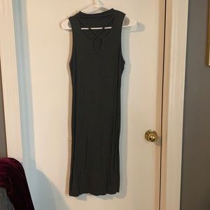 Gray Dress